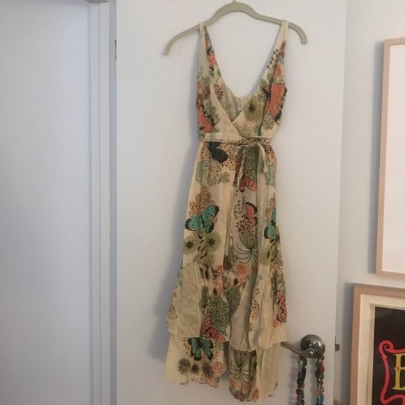 malene birger jada butterfly dress size 36